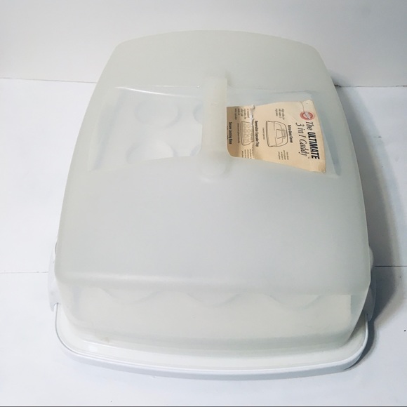Wilton Kitchen Wilton The Ultimate 3 In Cupcake Cake Caddy Carrying